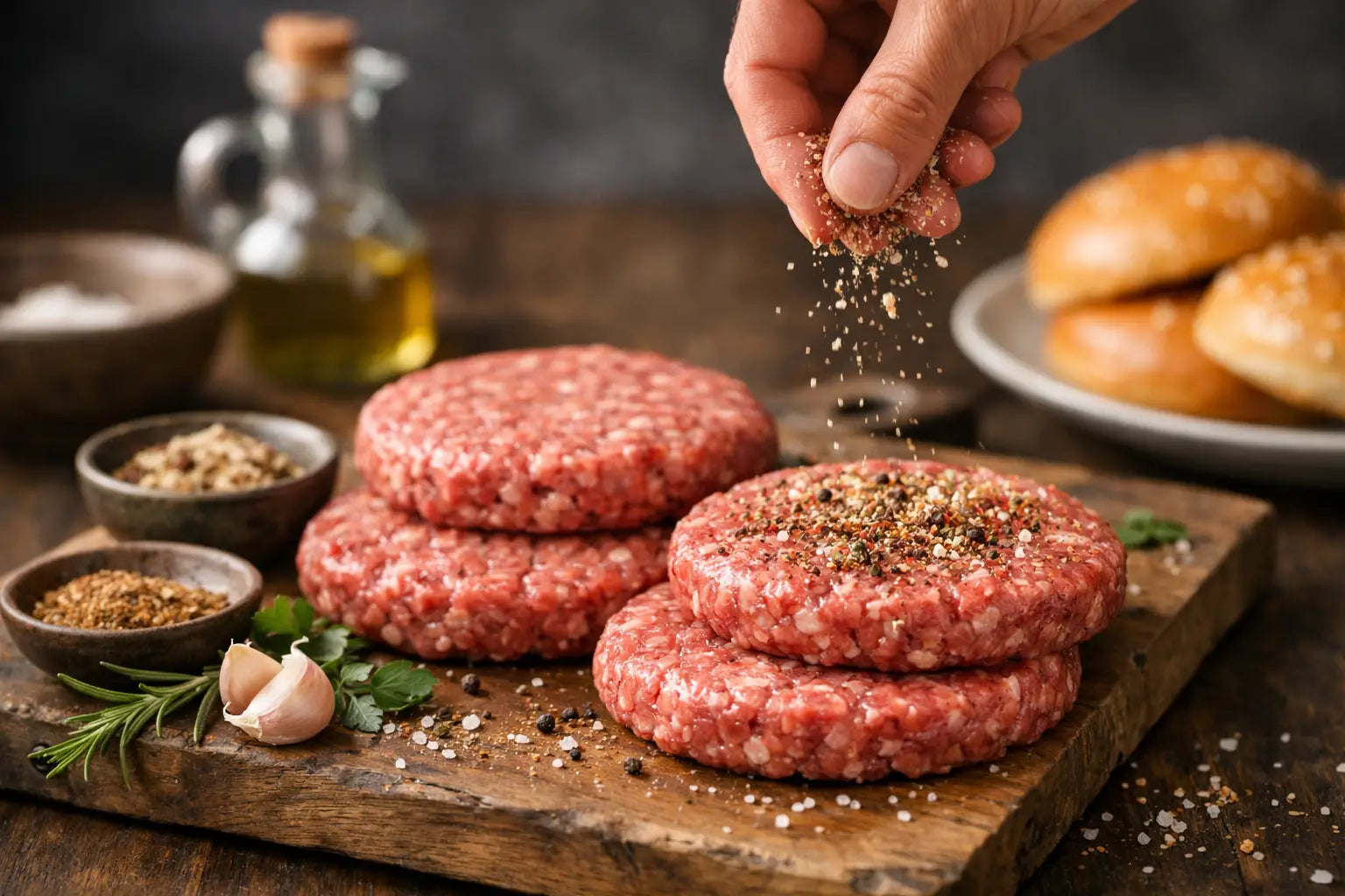 How to Season Burgers Naturally