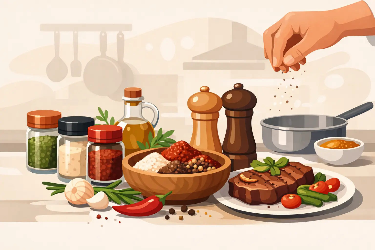 Restaurant Quality Seasoning at Home