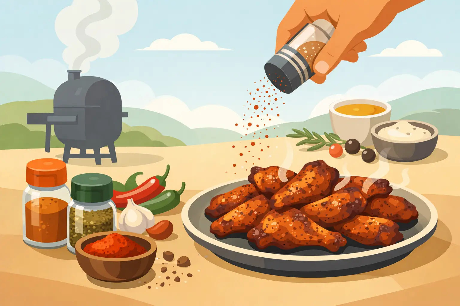 How to Season Smoked Wings for Big Flavor