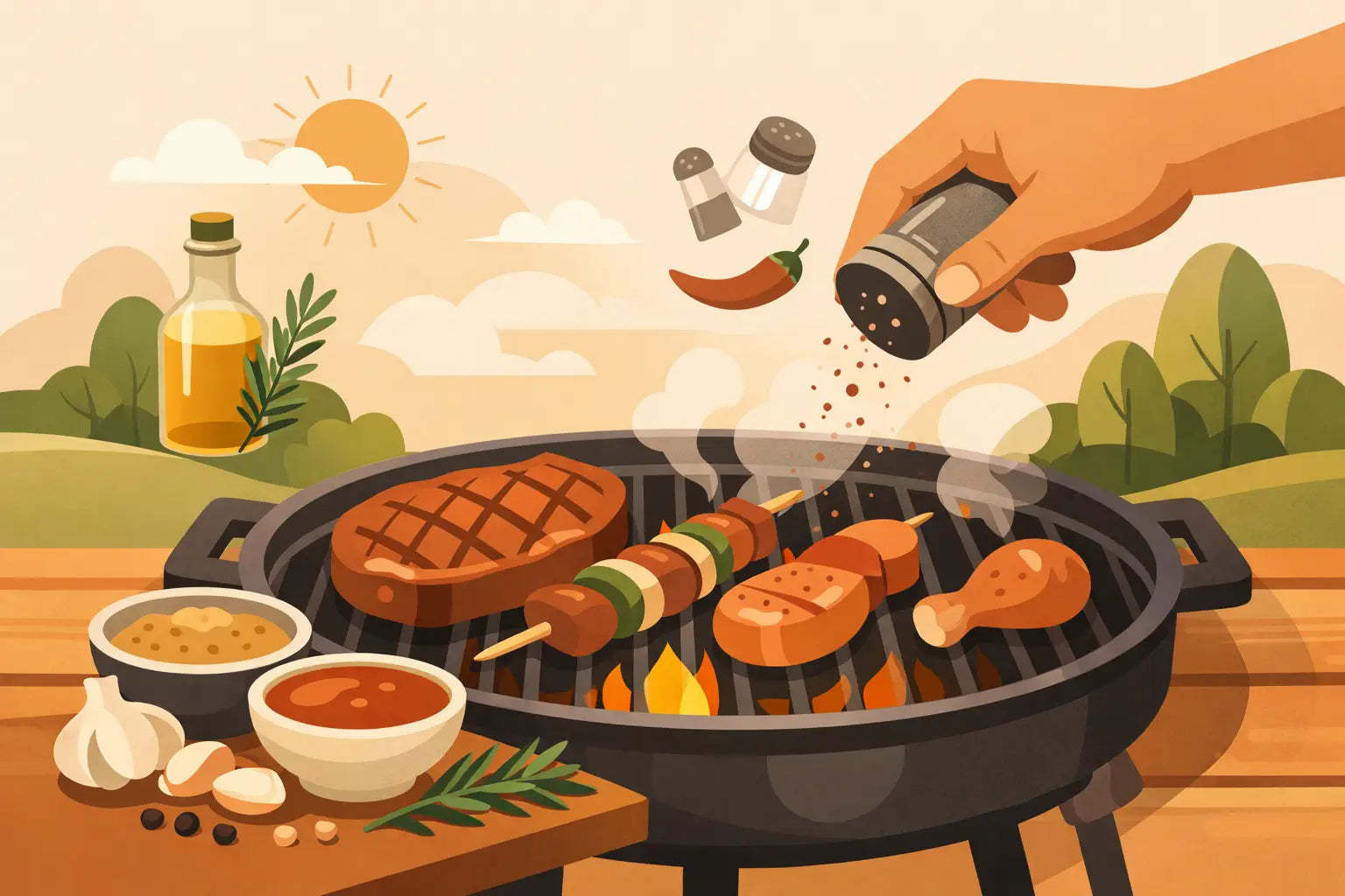 How to Season Meat for Grilling Right